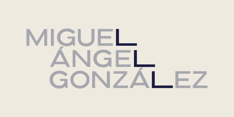 Logo de Miguel Ángel González
